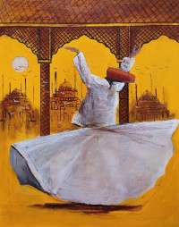 Abdul Hameed, 18 x 24 inch, Acrylic on Canvas, AC-ADHD-178
